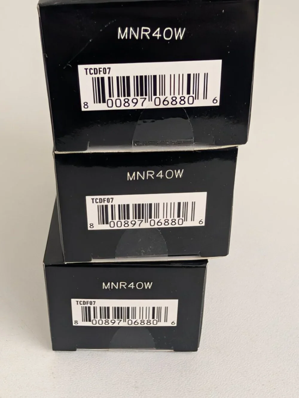 NYX Total Control Drop Foundation Box of 3 Color TCDF07 Natural 0.43 oz NEW